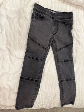 DL1961 4T Little Girl Dark Charcoal Stretch Jeans
